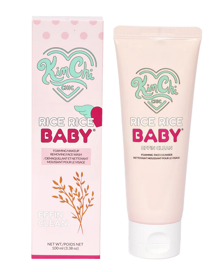 KIMCHI CHIC - RICE RICE BABY FOAMING MAKEUP REMOVING FACE WASH