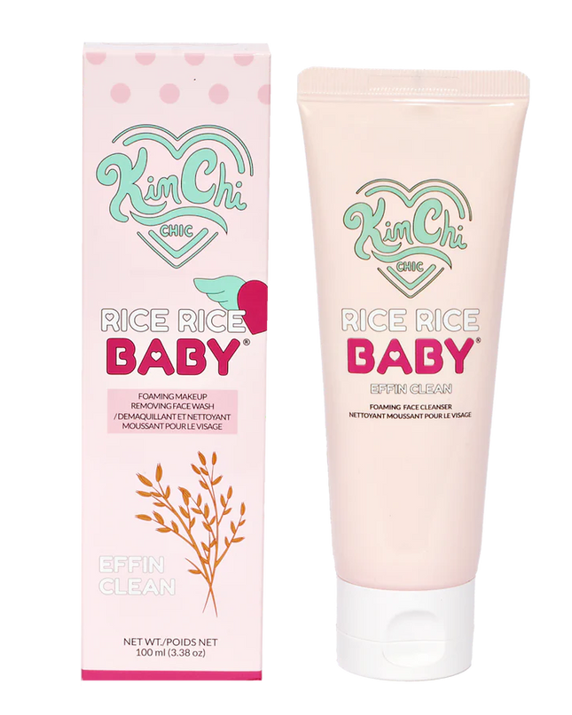 KIMCHI CHIC - RICE RICE BABY FOAMING MAKEUP REMOVING FACE WASH
